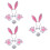 3Jgo Accesorios Cosplay Niñas Guantes 7