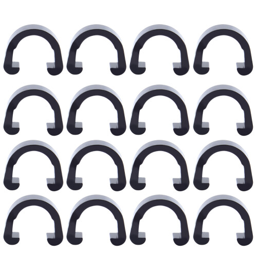 200Ud C Clips Para , Abrazaderas Plásticas Negras Para Cables