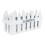 2Ud Jardinera De Madera Blanca Para Decoración 2