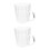 2Ud Jarra De Leche De Vidrio Transparente Para Hogar Multiuso Duradera 3