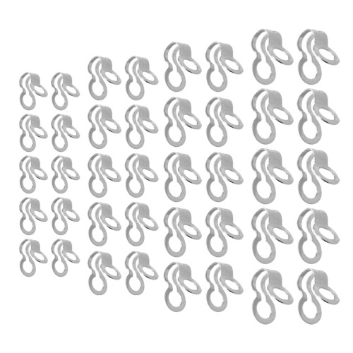 80Ud De Joyería Plata Para Pulseras Collares Accesorios