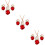 3Ud Collar Con Pendientes Para Mujer 9