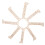 16Ud Mini Decorativo De Madera Beige Para Proyectos Creativos 3