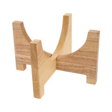 2Ud Soporte Vintage De Madera Para Plantas Ideal Para Sala Y Pasillos