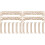 16Ud Mini Decorativo De Madera Beige Para Proyectos Creativos 4