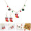 2Jgo Collar Y Aretes Con Navideños Multicolor Para Uso 11