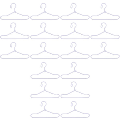 150Ud Blancas Mini Para Vestidos De Muñecas Resistentes 2