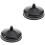 2Ud Cabezales De Ducha Retro Lluvia Negro Para Hogar 3