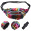 3Ud Riñoneras Multicolor Para Viaje Con Y Ajustable 9