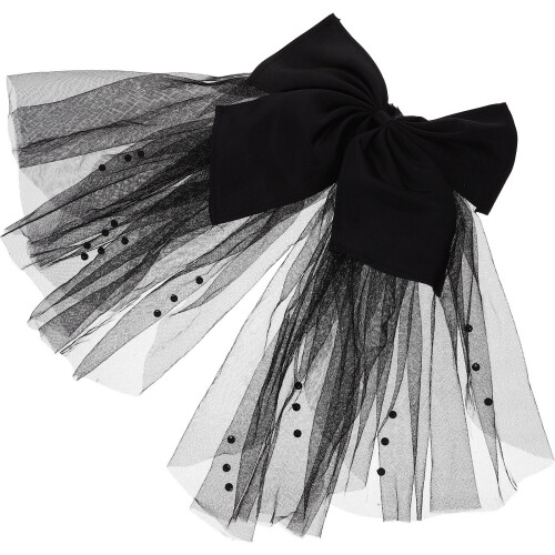2Ud Accesorios Para Novia Negro Con Y Clip Para 1