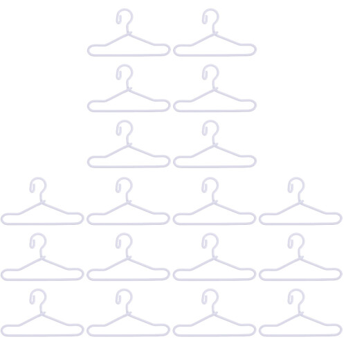 150Ud Blancas Mini Para Vestidos De Muñecas Resistentes 1