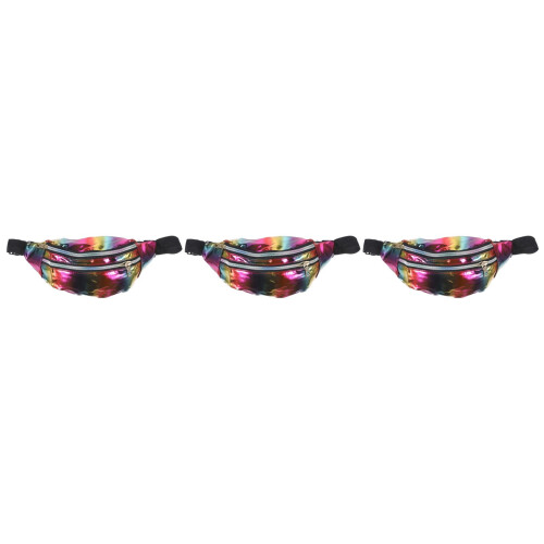 3Ud Riñoneras Multicolor Para Viaje Con Y Ajustable 2