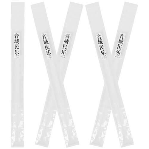 25Ud Bolsa Blanca De Plástico Para Flauta Vertical Y Bambú Protección 2