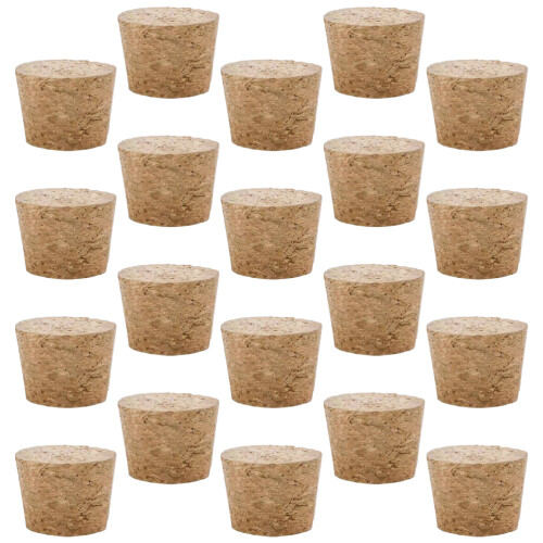 500Ud Corchos Para De Vino Color Madera Claro Reutilizables