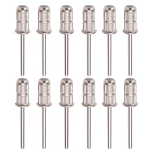 24Ud Kit De Brocas Para Hierro Plata Pulidor Para Gel Acrílico
