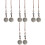 8Ud Collar Compacto De Aleación Multicolor Estilo Tibetano Para Mujer 5