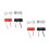 8Ud Cinturones Ajustables PU Mujer Doble Colores 4
