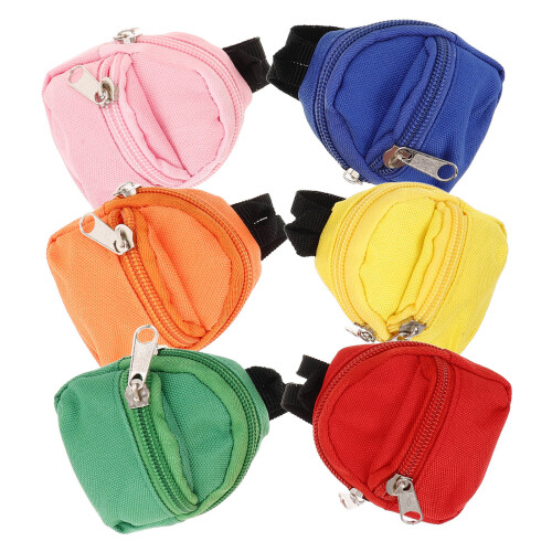 2Ud Mochilas En Miniatura Para Muñecas Y Resistente Poliéster 2