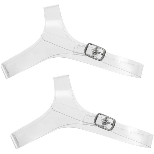 3Pares Desmontables Para Ajustables Color Transparente