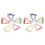 48Ud Clips De Papel Pie Multicolor Para Y Oficina 2