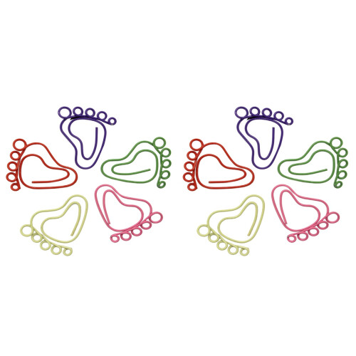 48Ud Clips De Papel Pie Multicolor Para Y Oficina 1