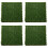 4Ud De Césped Artificial Verde Para Suelos De Patio Y 5