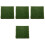 4Ud De Césped Artificial Verde Para Suelos De Patio Y 3