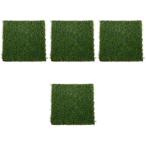 4Ud De Césped Artificial Verde Para Suelos De Patio Y 2