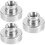 3Ud Tornillos Para Asiento , Simple Y Durable Plata 7