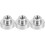 3Ud Tornillos Para Asiento , Simple Y Durable Plata 5