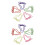 48Ud Clips De Papel Pie Multicolor Para Y Oficina 5