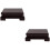 2Ud Base Para Plantas Madera Soporte Maceteros Interior 6