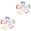 48Ud Clips De Papel Pie Multicolor Para Y Oficina 3