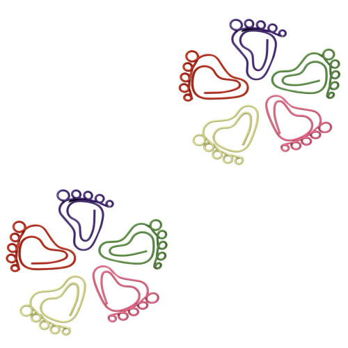 48Ud Clips De Papel Pie Multicolor Para Y Oficina 2