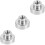 3Ud Tornillos Para Asiento , Simple Y Durable Plata 6
