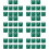 60Ud Sueltas Verde Cuadrada Para Material DIY 7