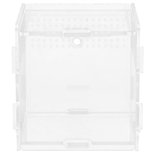 2Ud Transparente Para Reptiles, Con De Ventilación 1