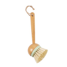 2Ud Cepillos Madera Para Cocina Limpieza Profunda Platos Multicolor