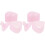 4Ud Triangular Onigiri Rosa Reusable Para Sushi En Cocina 4