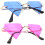 10Ud Gafas Sin Montura Cómodas Multicolor Para Decoración 2