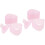 4Ud Triangular Onigiri Rosa Reusable Para Sushi En Cocina 6