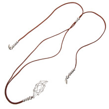 5Ud Colgante Vacío Para Collar Con Jaula Y Marrón