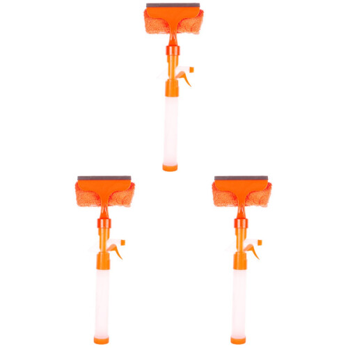 3Ud Limpiaventanas Plástico Con Toalla Absorbente 1