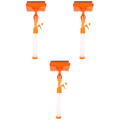 3Ud Limpiaventanas Plástico Con Toalla Absorbente 2