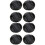 8Ud Protector De Lente Cámara Negro Plástico Resistente Y Resistente 5
