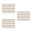 150Ud Componentes Joyería Anillo DIY Zircon Dorado Base Cobre 3