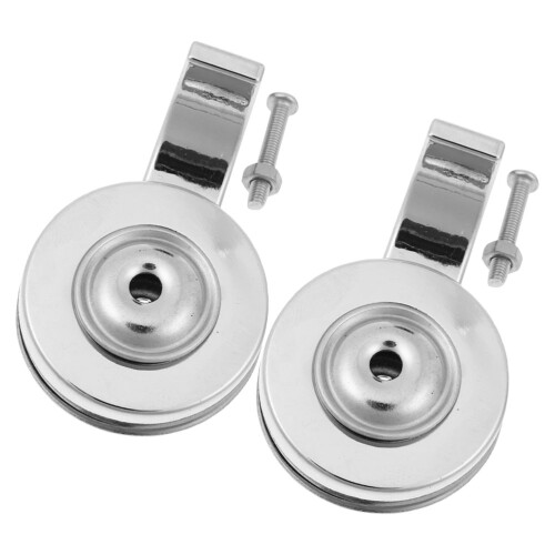 8Ud Boquilla Silbato Resistente Tetera Acero Inoxidable Plata 1