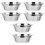 6Ud Acero Inoxidable Multiusos Cocina Color Plata 4