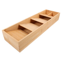 3Ud Organizador Para Cubiertos Madera De Compacto Y