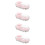 4Ud Accesorio Para Mascotas Cepillo Rosa Para Y 8